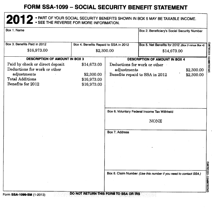 Ssa 1099 Form 2022 Pdf Fill Online, Printable, Fillable,, 41% OFF